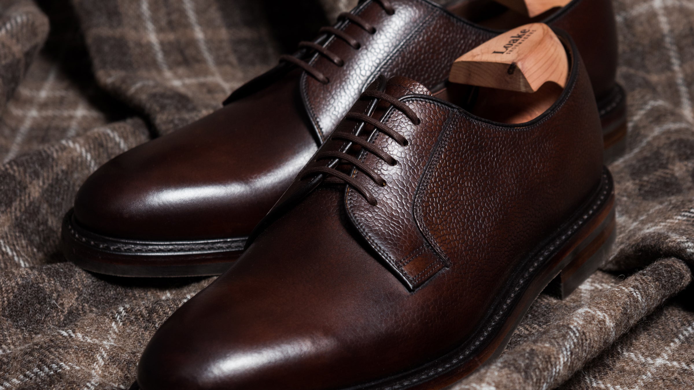 Troon Rosewood Grain Calf