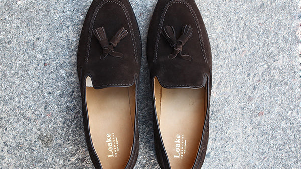Lincoln Dark Brown Suede